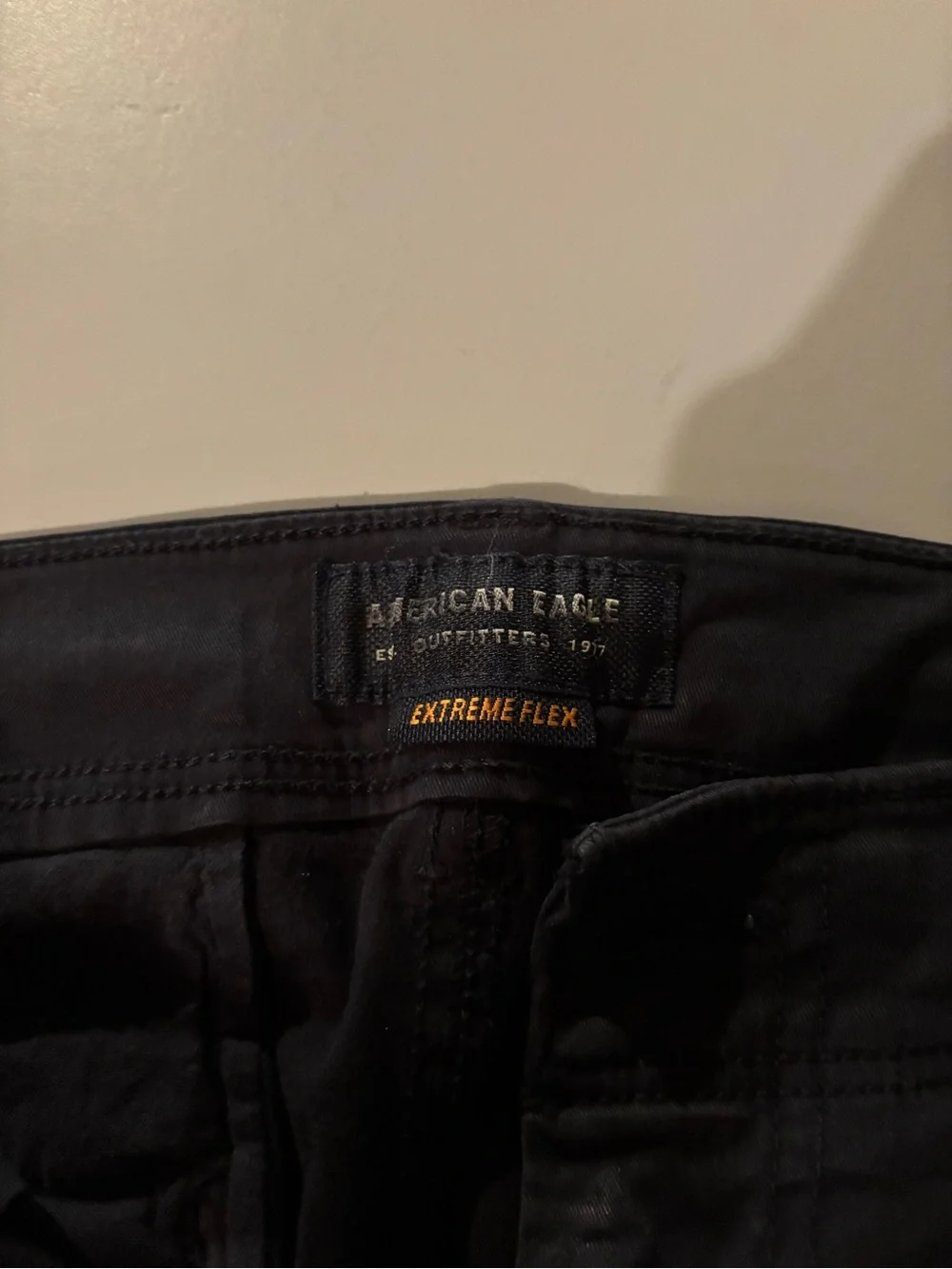 American Eagle Outfitters Black Extreme Flex Jeans